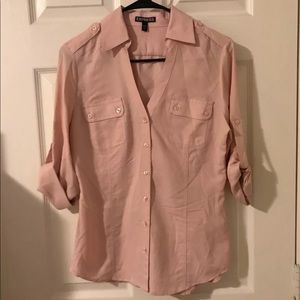 Express button down blouse/shirt